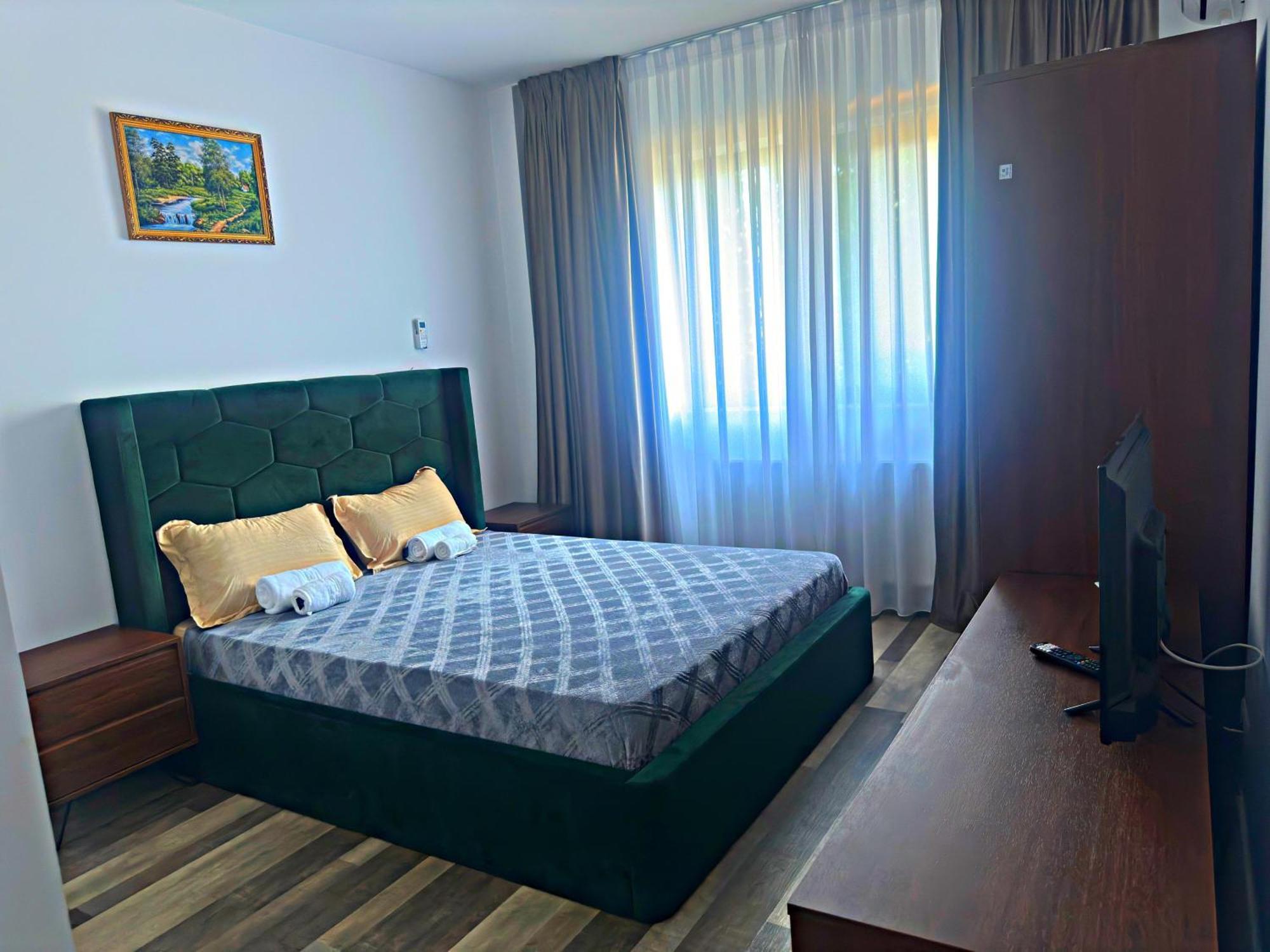 In Apart Hotel Bukarest Exteriör bild
